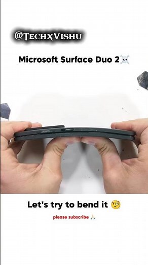 Microsoft Surface Duo 2 🤯 #microsoft #tech #unboxing #smartphone #samsung #iphone #shortsfeed