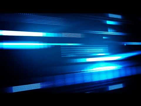 4K Cool Blue Abstract Animated Background || Animation Video Background|| Techno Background stock