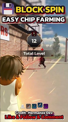 Block Spin Easy Chips Farming Script 💰 | Auto Kill + Fast Loot 2025! #robloxscript #blockspin