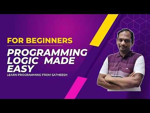 Programming logic building for Beginners