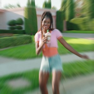 How to Sip A.S.A.P. (As Summer As Possible) with the all new Strawberry Funnel Cake Frappuccino® Drink. ☀️ | Starbucks Canada