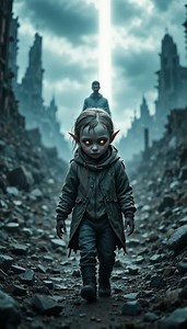 An Orphaned Alien Child Wandered Alone—Until a Human Gave Her Shelter and a Family | HFY Sci-Fi