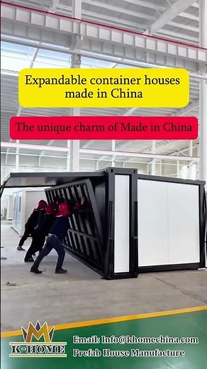Compact 20FT Expandable Container House#containerhouse #expandablecontainerhouse