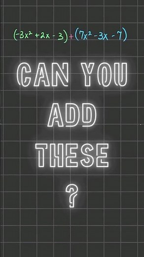 How to Add Polynomials ➕ Simplify Fast!