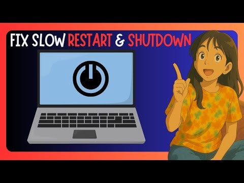 How To FIX Windows Computer Taking Forever To Restart Or Shutdown - GUIDE