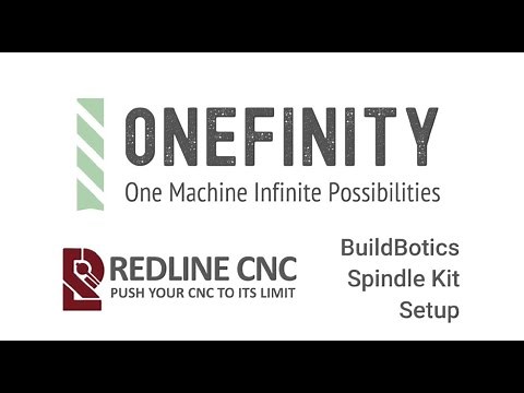 Onefinity Spindle Kit by Redline CNC | Buildbotics Installation