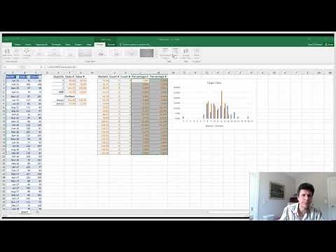 Excel Histogram: Two Data Sets