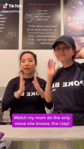 Incredible Clapping Skills by an Asian Woman