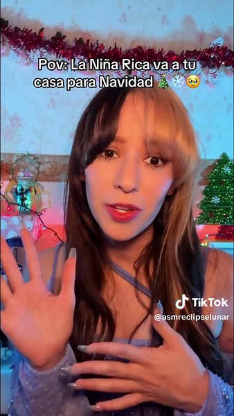 ASMR pov La niña rica va a tu casa en Navidad 🎄✨😔 #asmr #asmrespañol #dormir #relajante #paratiiiiiiiiiiiiiiiiiiiiiiiiiiiiiii