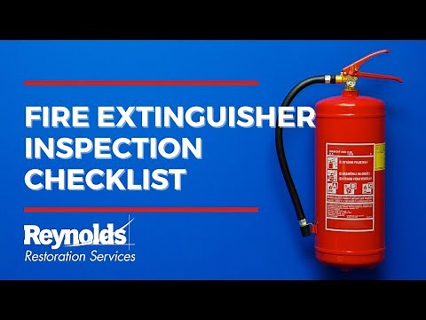 Safety Checklist: How to Inspect A Fire Extinguisher