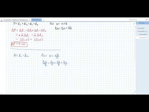 Uncertainty Propagation Problem: Area and Perimeter of Desk