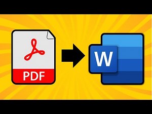 How To Change PDF To Word Document (Quick Guide)