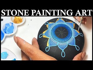 The Mandala Rock You'll Never Forget! #mandalaart #mandalastone #art