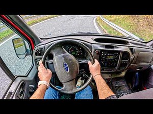 2006 Ford Transit Mk5 (2.0 TD 100 hp) | POV Test Drive #2235 Joe Black