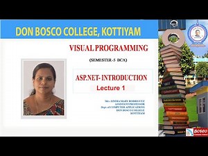 VISUAL PROGRAMMING : Lecture 1 (ASP .NET Introduction)