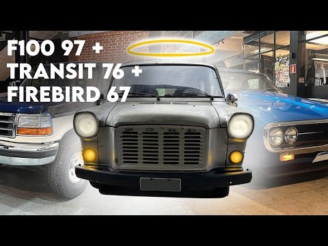 F100 Progress + Rare Firebird 67 and Ford Transit 76!