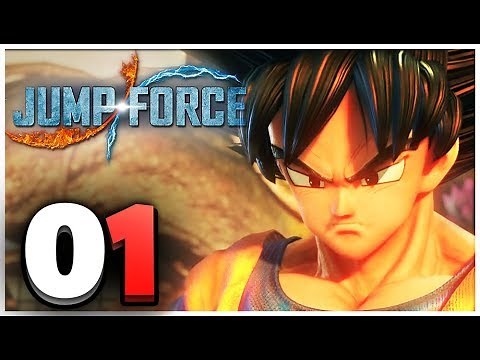JUMP FORCE Walkthrough Part 1 Superhero Rebirth! (PS4 Pro Gameplay)