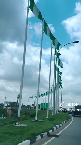 City Gate Flies High: Spectacular Flags in Abuja