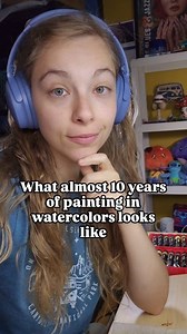 59K views · 1.7K reactions | Can you believe the progress over 10 years? My art went in a very different direction during that time but I have learned so much in the meantime. Just goes to show dedication = progress.  #glowup #followyourdreams #artist | Kaitlyn Page | Facebook