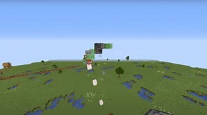 How to make a bomber plane in Minecraft
