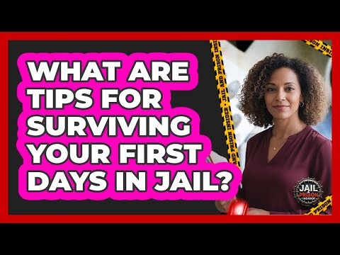 What Are Tips for Surviving Your First Days in Jail?