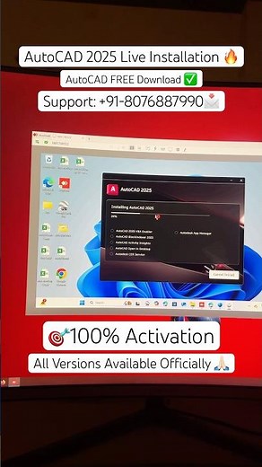 🎯AutoCAD 2025 Official FREE ✅ Download + 100% Activation | No Crack ❌ | Official Method #autocad