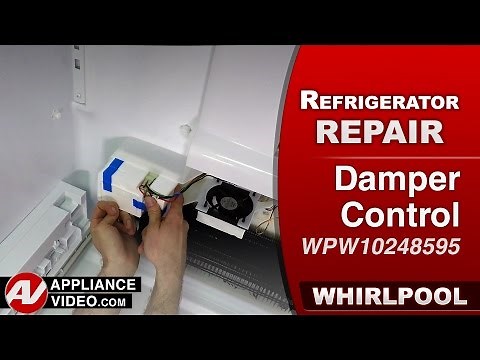Whirlpool Refrigerator - Food Freezes in the Pantry - Damper Control Repair and Diagnostic