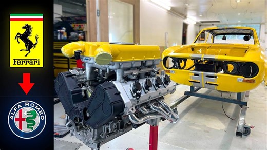 Swapping a Ferrari Engine Into My Alfa Romeo