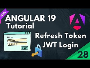 Angular 19 Login | Angular Login Refresh Token using interceptor | Part 28