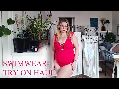❤️ PLUS SIZED SWIMWEAR TRY ON HAUL ❤️ | Swimsuits | Size 10-12 | Curvy and proud | blonde