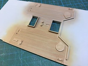 How I paint model ship Deck Planking.. one for Ron!!