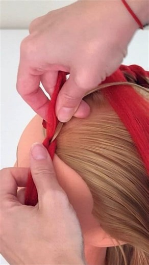 How to Add Hair Extensions to a Dutch Braid Step-by-Step #dutchbraids #festivalbraids #feedinbraids #HairExtensions #braidingschoolonline #braidingcourse | Braid it Yourself