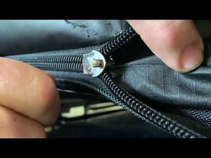 How to get your RTT cover zipper unstuck