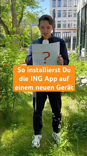 So installierst Du ganz einfach die ING App auf dem neuen Gerät - weitere Infos auf ing.de/hilfe