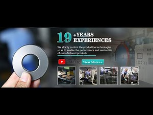 Disc springs-production process show and our sample room show.