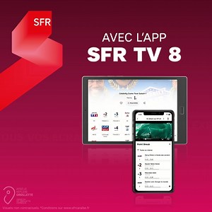 Avec l’App SFR TV8, vivez la meilleure expérience TV ! 🤩 Pour la téléchargez rdv ici : https://www.sfrcaraibe.fr/sfr-tv-8/ | SFR Caraibe