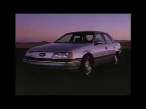 1986 Ford Taurus Commercial-New 4k 50fps