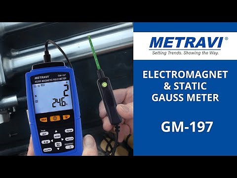 Metravi GM 197 Gauss Meter Features and Working