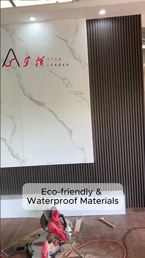 Wood Veneer Wall Panel Installation | Fluted Panel Design | Modern Interior Wall Ideas