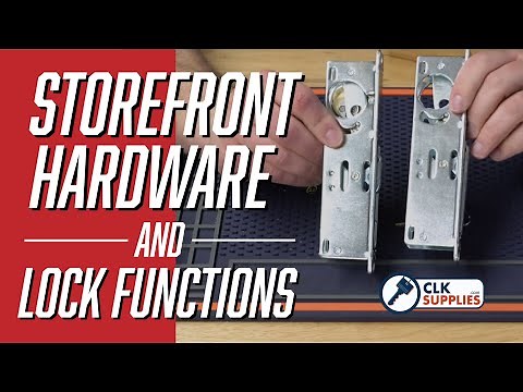 Storefront Door Lock Hardware | Everything You Need to Know !