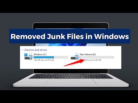 Removed Junk Files in Windows 10 & 11 (2025)