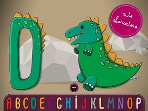 The Alphabet - play & learn - iPad app demo for kids - Ellie