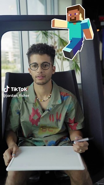 Minecraft Steve in Minimalist Design