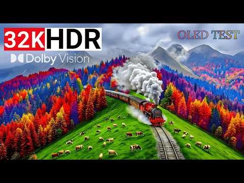 OMG 😮 OLED HDR™ Test 32K Video | Dolby Vision 8K HDR 240FPS (8K/4K Video TV)