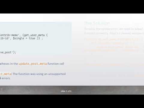 Fixing Syntax Errors in update_post_meta Function for WordPress ACF
