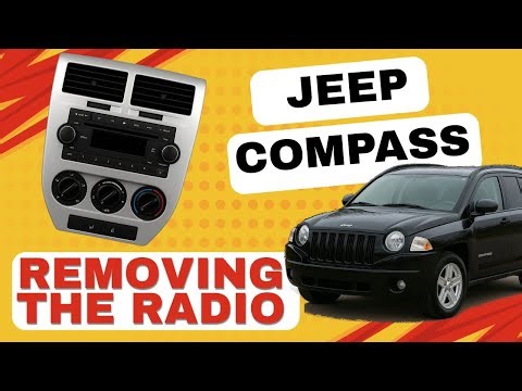 How to Remove / Replace the Radio in a Jeep Compass (2007 - 2017 Models)