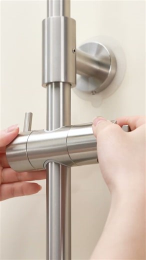 No-Drill Shower Slide Bar Upgrade 🚿