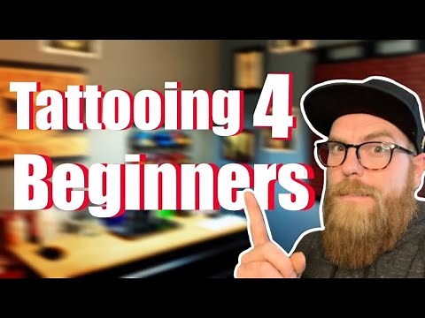 Tattooing for Beginners:👀 How to line, shade and more!