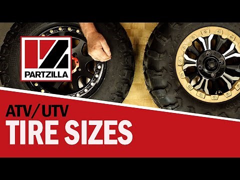 UTV and ATV Tires Explained | How to Choose Tires for an ATV | Explaining Tire Sizes | Partzilla.com