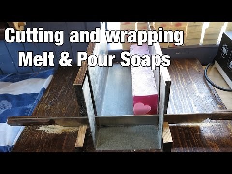 Cutting & Wrapping Melt & Pour Soaps